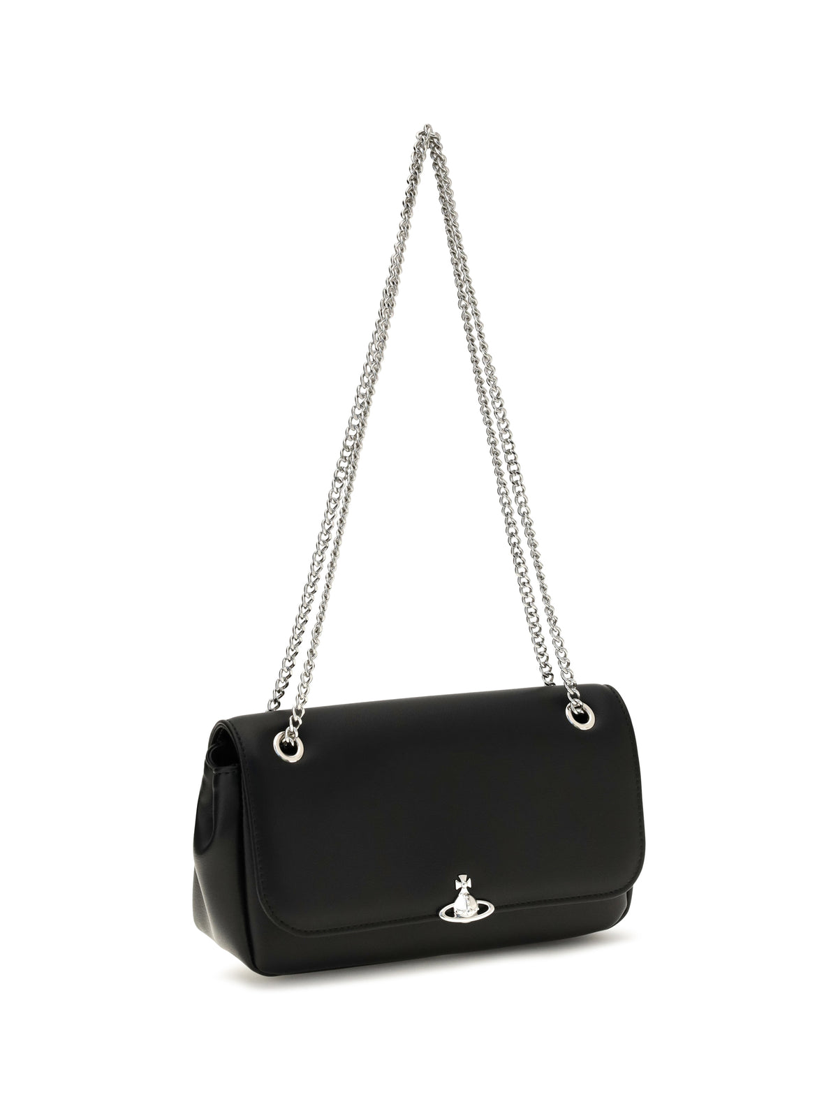 Vivienne Westwood Chain Crossbody Bag - Black