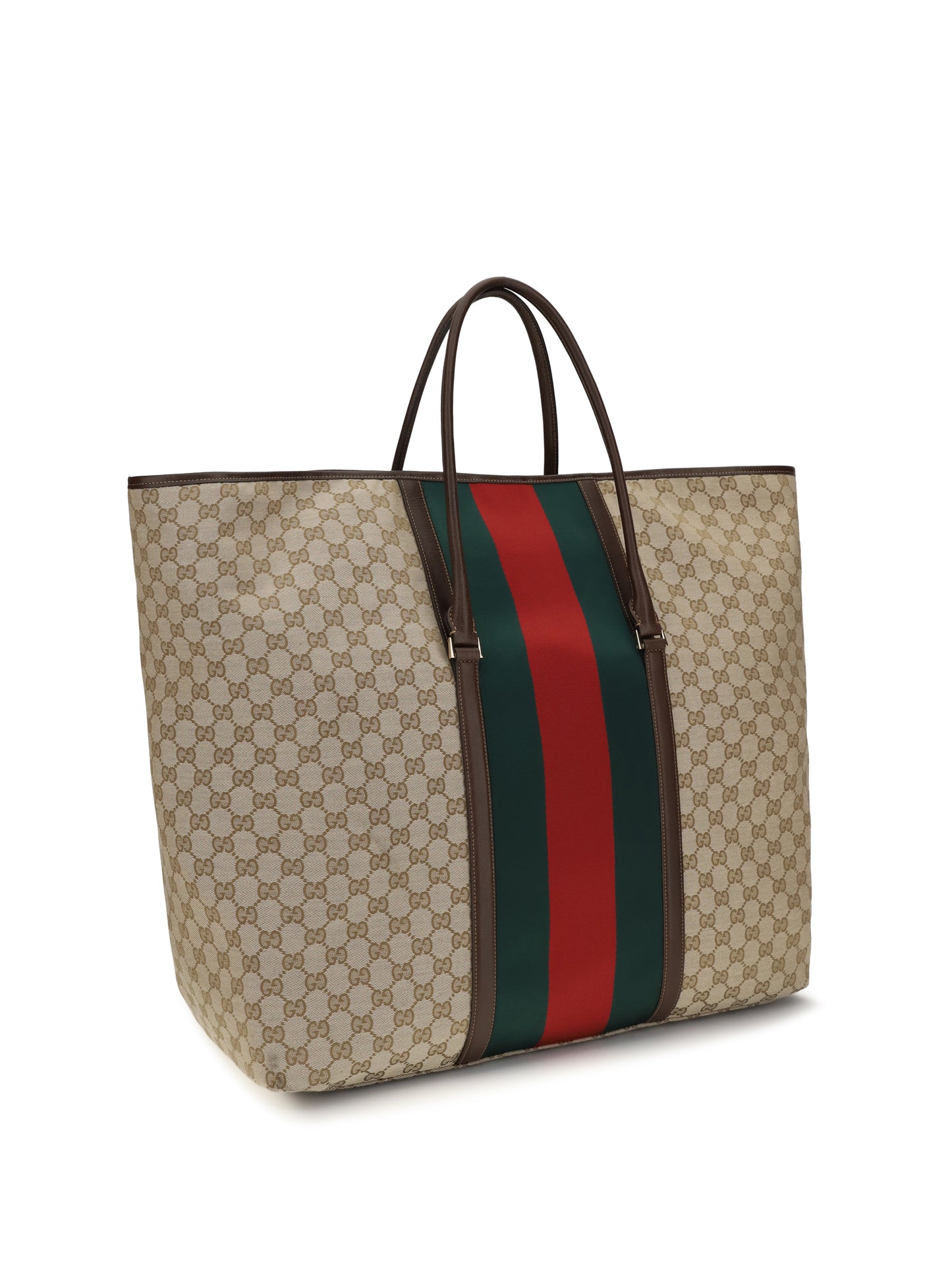 GUCCI GG Travel Bag with Web stripe
