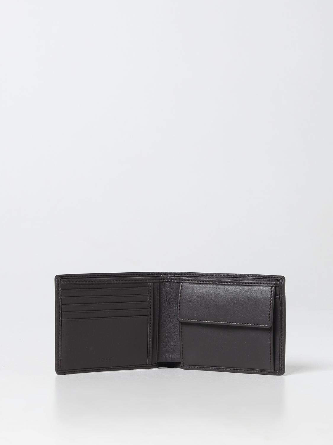 Boss Wallet Men Brown