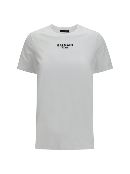 BALMAIN Cotton logo T-shirt