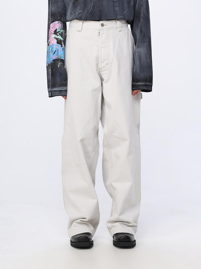 Maison Margiela Jeans Men White