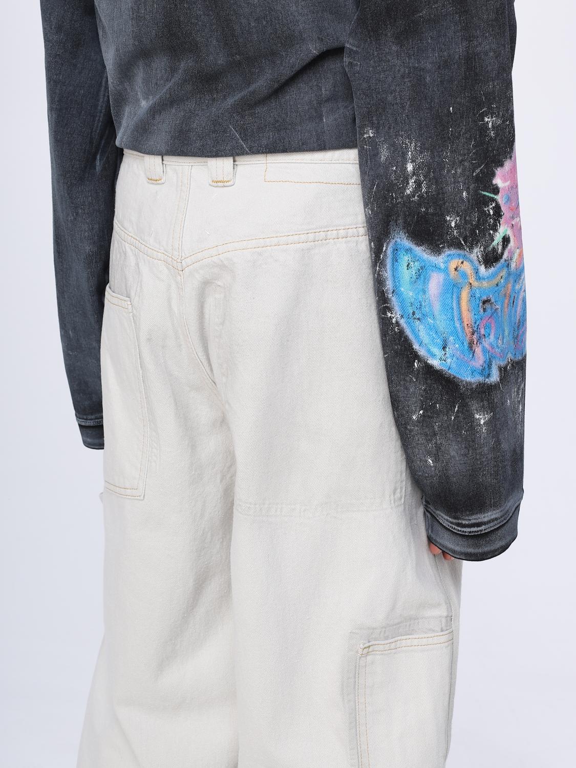 Maison Margiela Jeans Men White