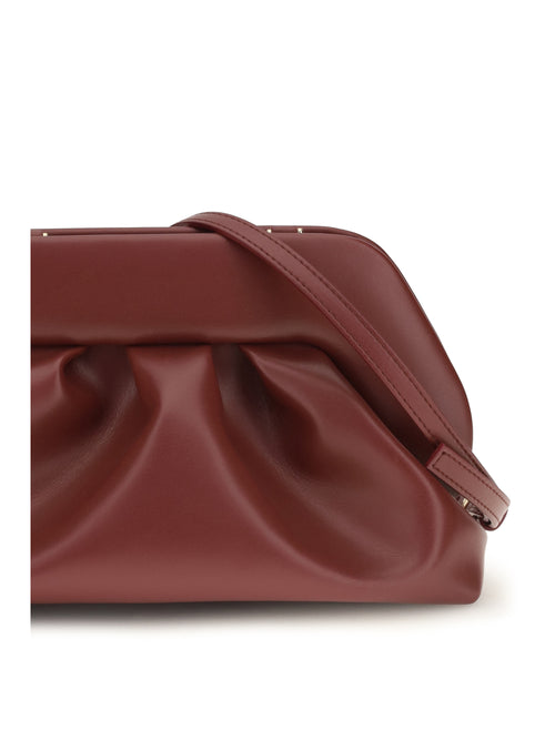 Themoirè Medium Bios vegan leather Pouch - Tawny Port