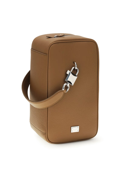 DOLCE & GABBANA Lock leather Handbag