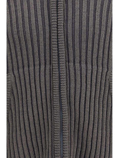 Our Legacy Level Hooded Sweatshirt - Sage Stripe