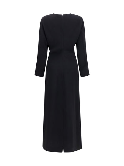 Toteme Long-sleeve low-waist Dress - Black