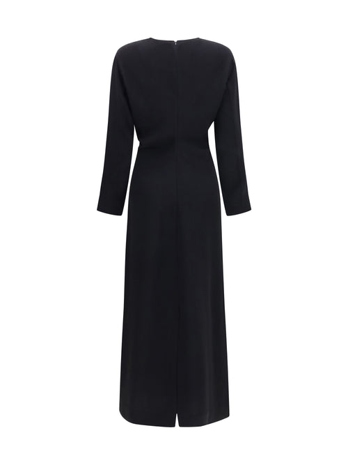Toteme Long-sleeve low-waist Dress - Black