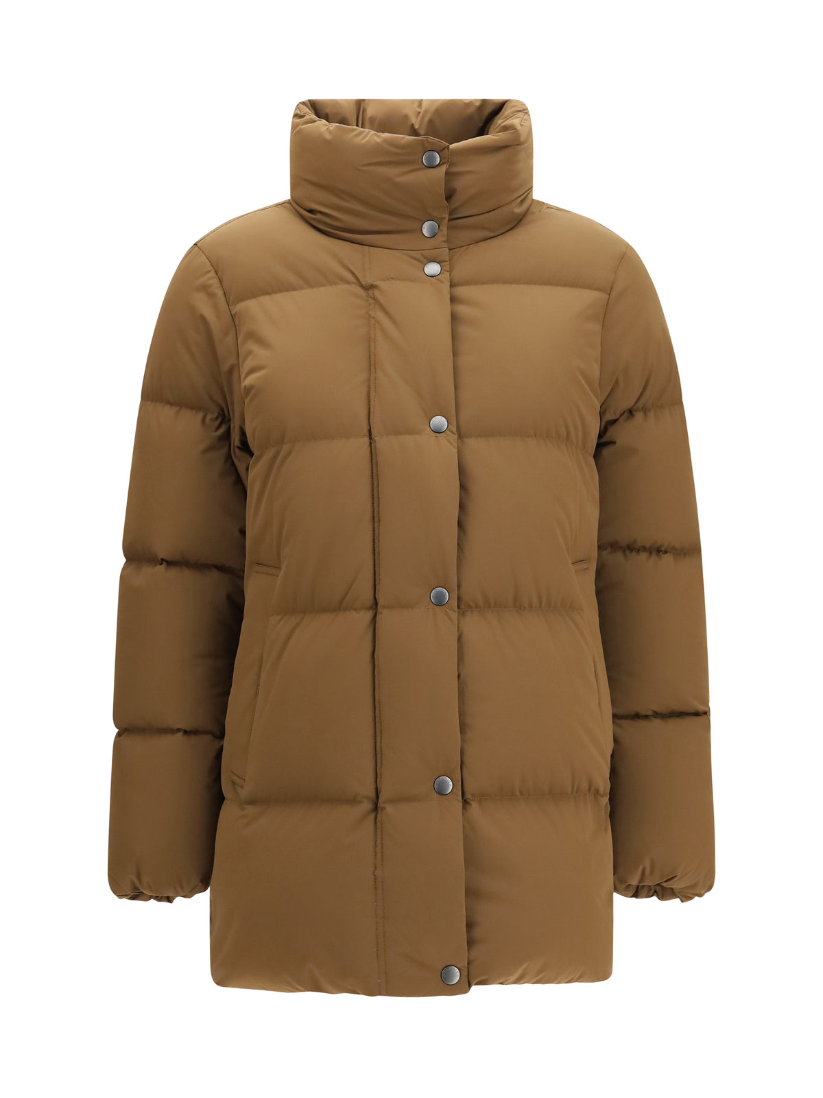 Woolrich Madison Puffer Jacket - Dark Earth