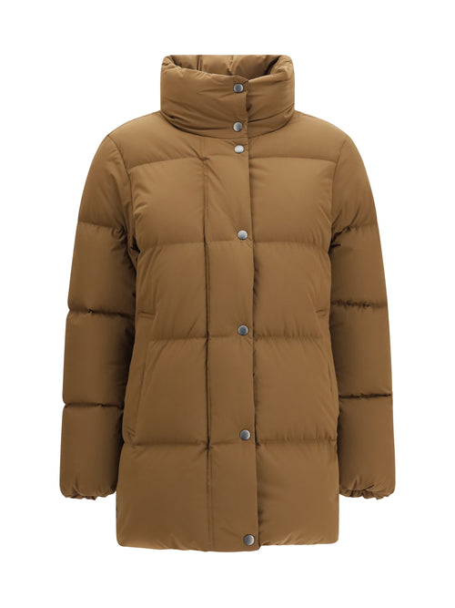 Woolrich Madison Puffer Jacket - Dark Earth