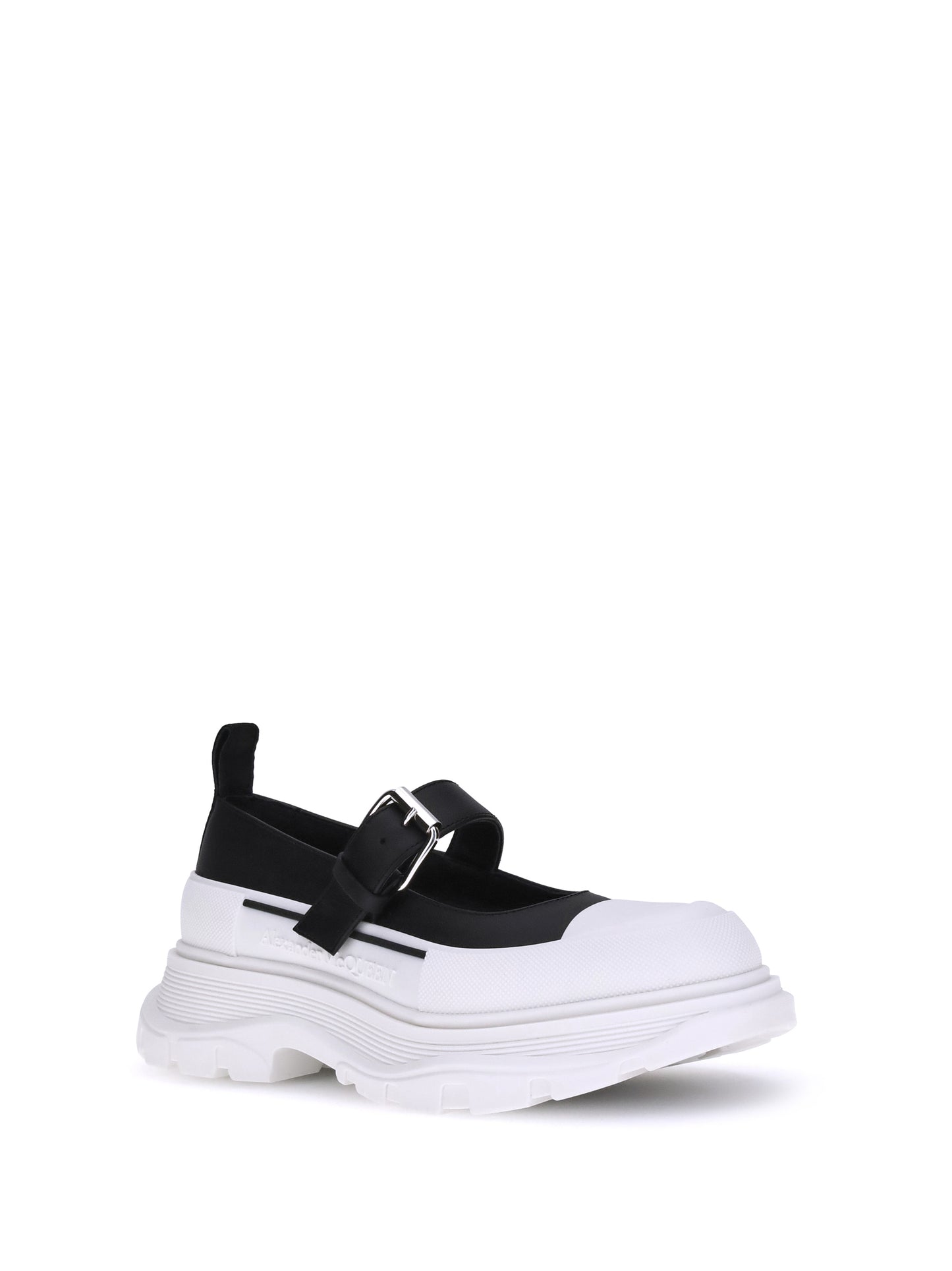 ALEXANDER McQUEEN Leather and rubber Sneakers