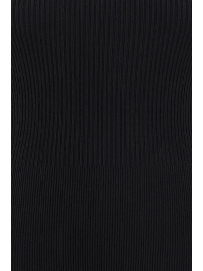 ALAÏA Ribbed design Bodysuit