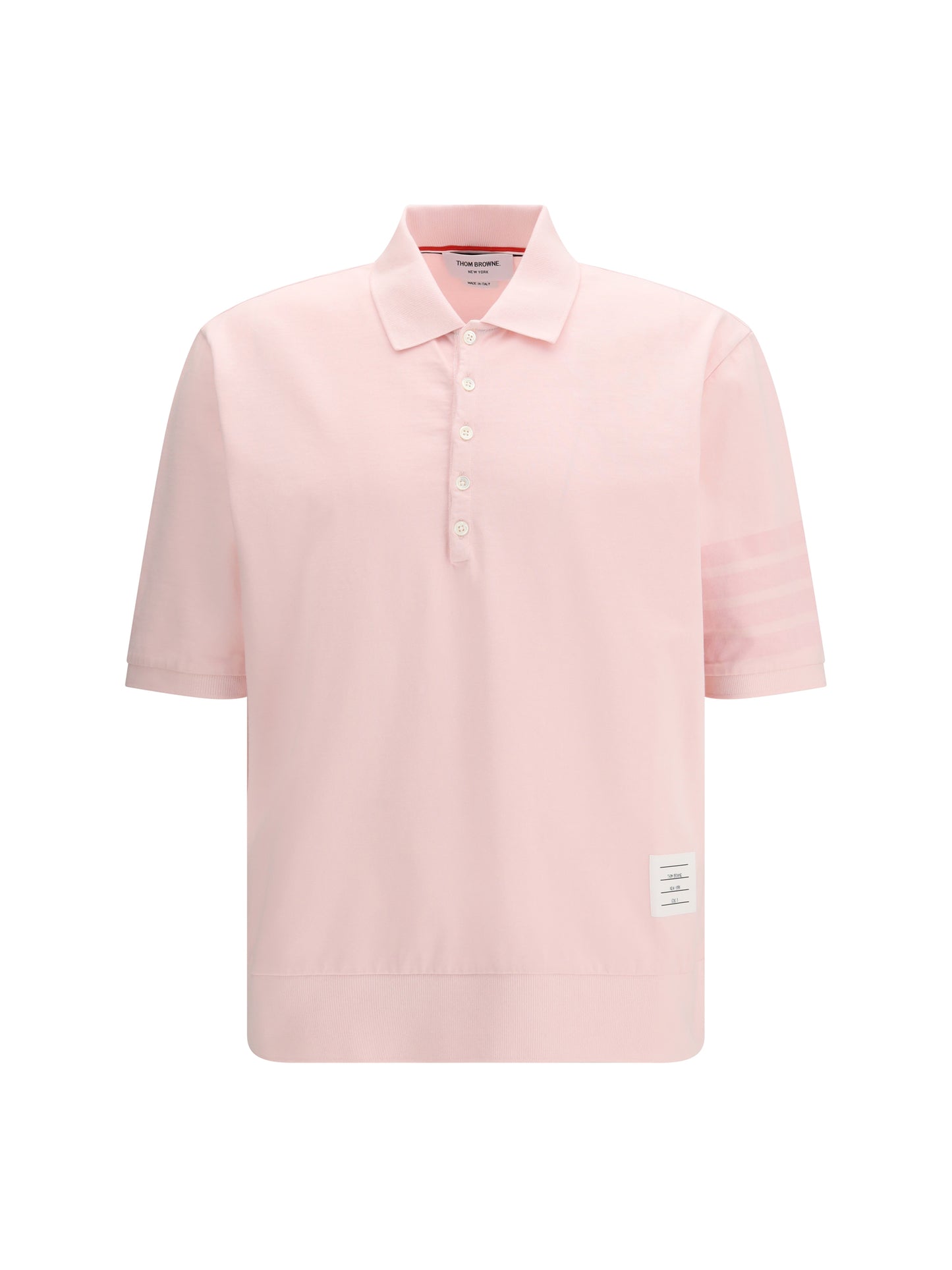 THOM BROWNE Cotton Polo Shirt