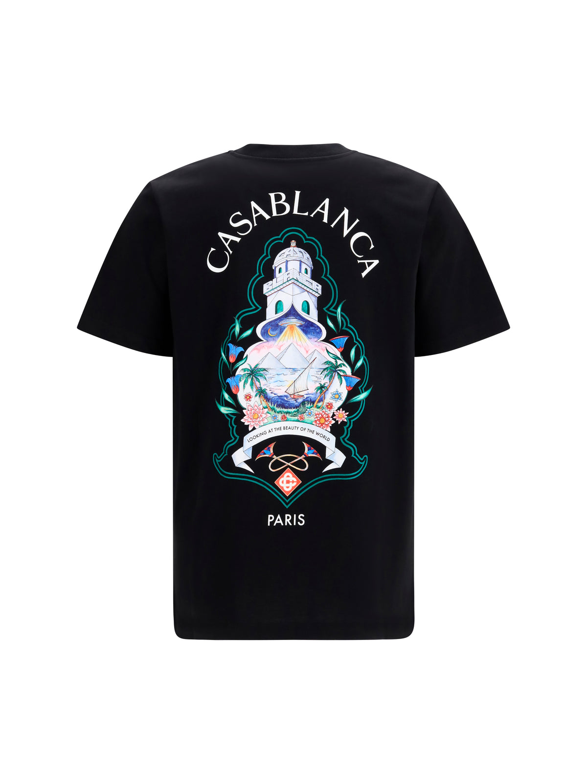Casablanca Paris graphic T-shirt - Black