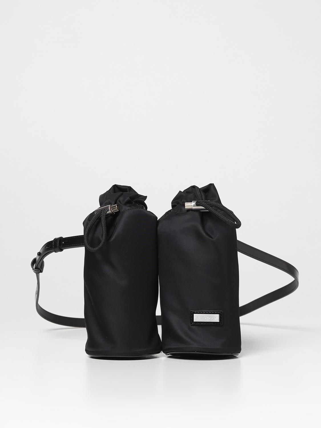 Ferragamo Shoulder Bag Men Black
