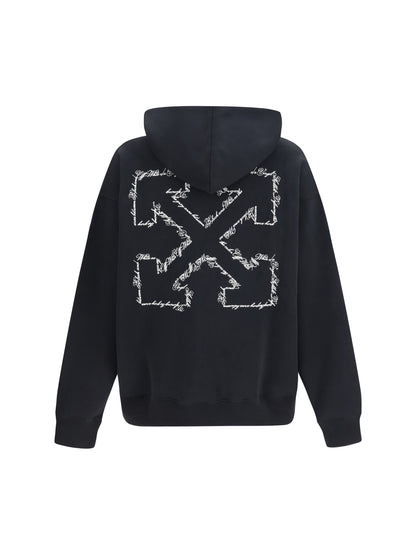 OFF-WHITE Script Arrow Diagonal Skate Hoodie