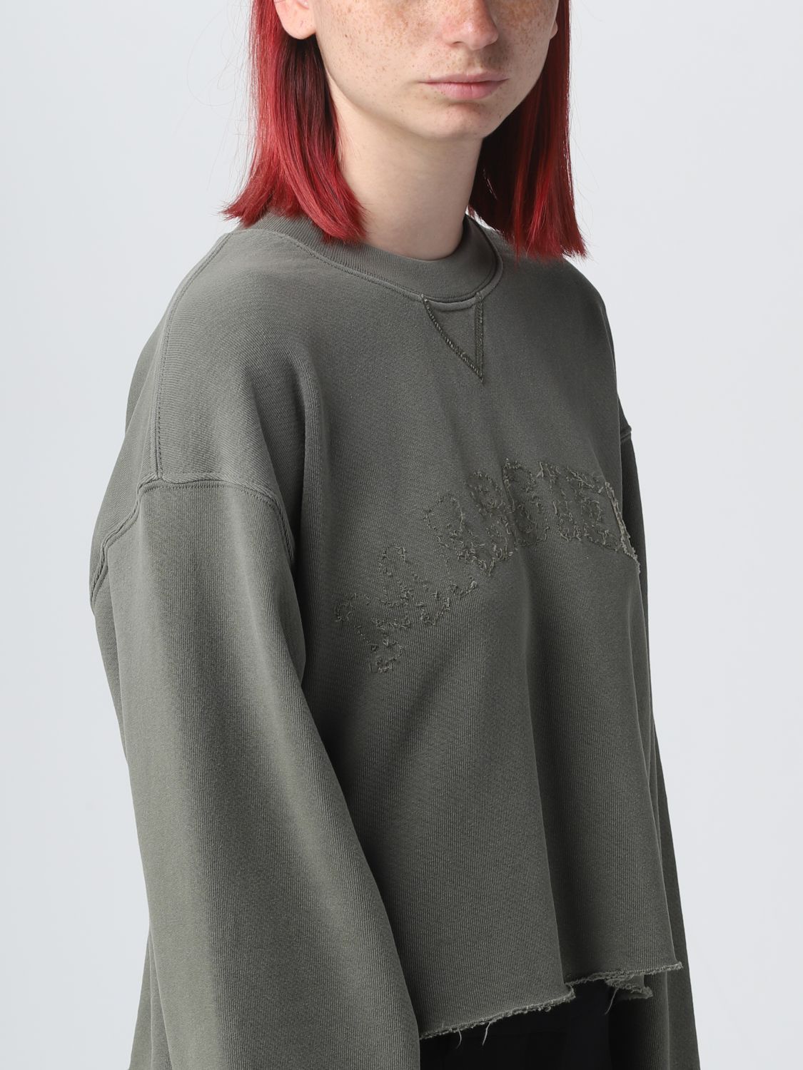 Maison Margiela Sweatshirt Woman Green