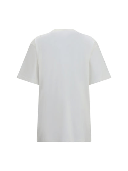 Gucci Cotton and silk jersey T-shirt - Off White/Mc