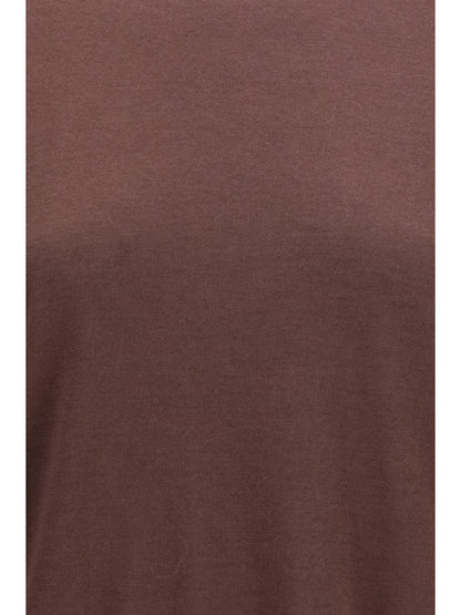 BRUNELLO CUCINELLI Short-sleeve cashmere and silk Sweater