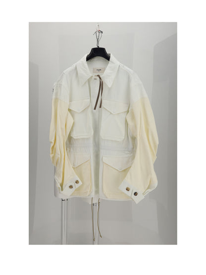 Celine PARKA - White