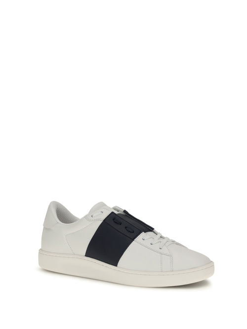 Valentino Garavani Open Sneakers - White/Marine/Marine/White