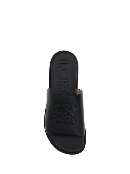 LOEWE Slide Anagram Flex Sandals