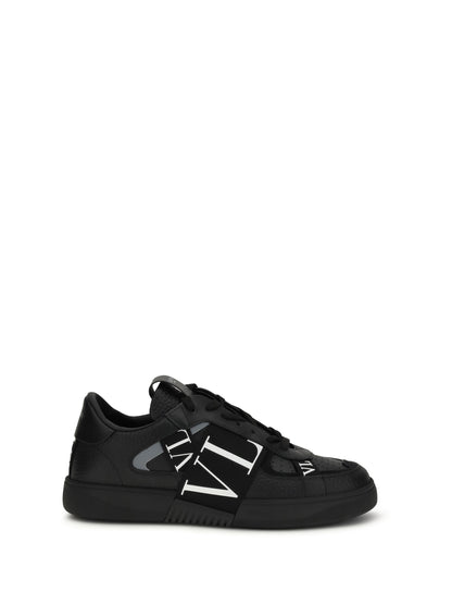Valentino Garavani Low-Top Sneakers - Black/Black-Bia/Black/Black/Black-Black