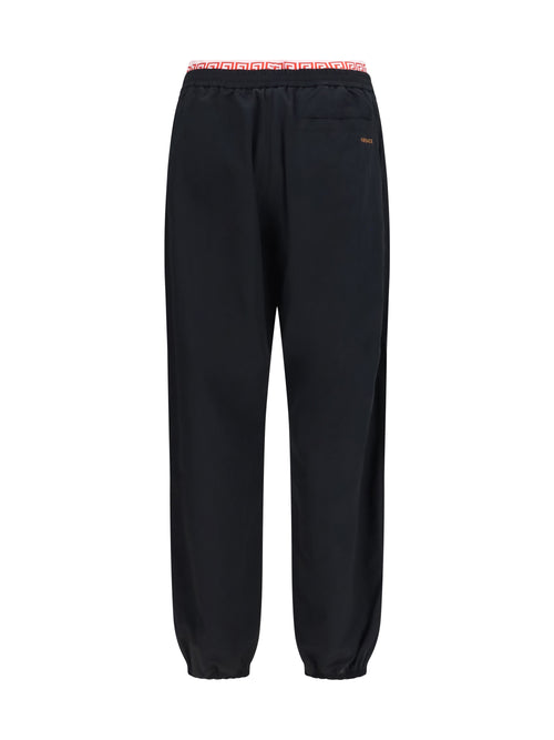 Versace Nylon jogger Pants - Black