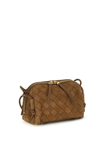 Bottega Veneta Mini Loop Shoulder Bag - Amber-Gold