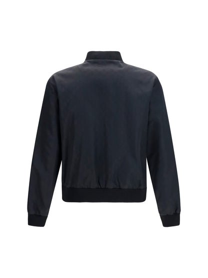 GUCCI Reversible zip Jacket in lightweight silk faille