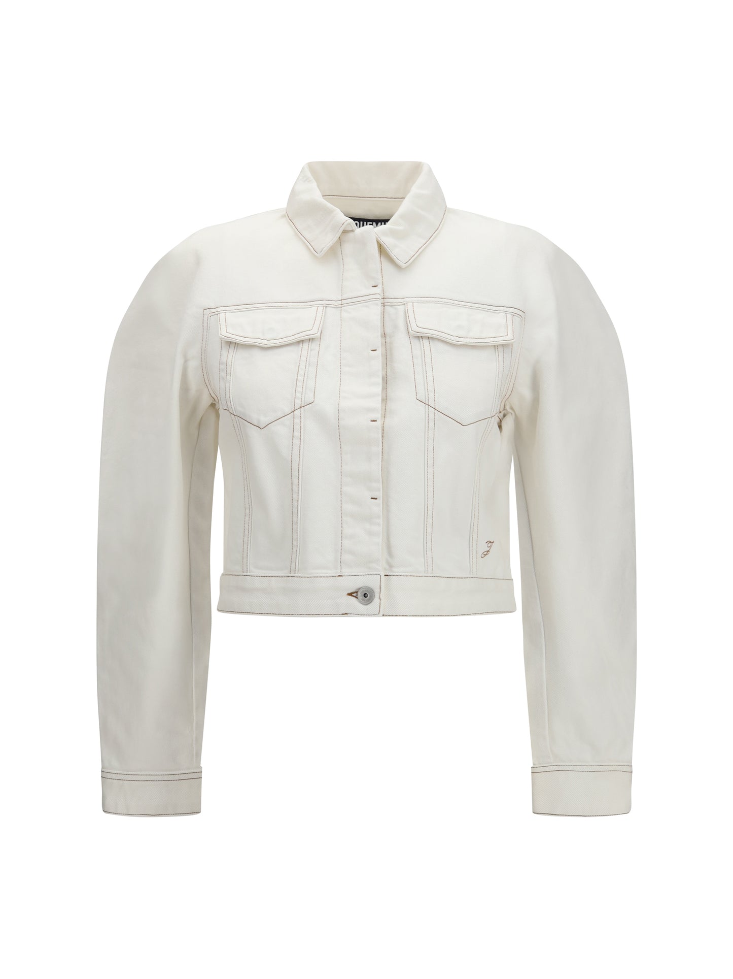 JACQUEMUS Ovalo Jacket in denim