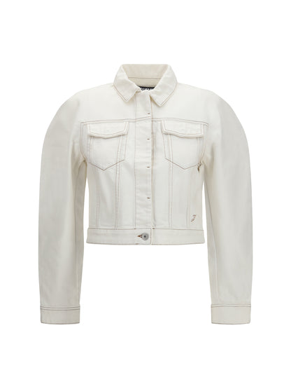 JACQUEMUS Ovalo Jacket in denim