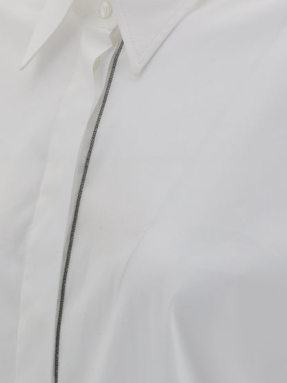 BRUNELLO CUCINELLI Shiny monili Shirt
