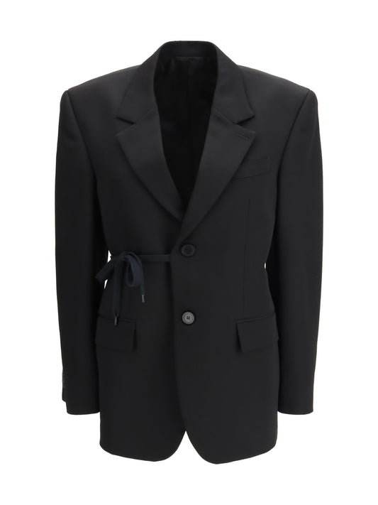 BALENCIAGA Barathea wool tailored Jacket