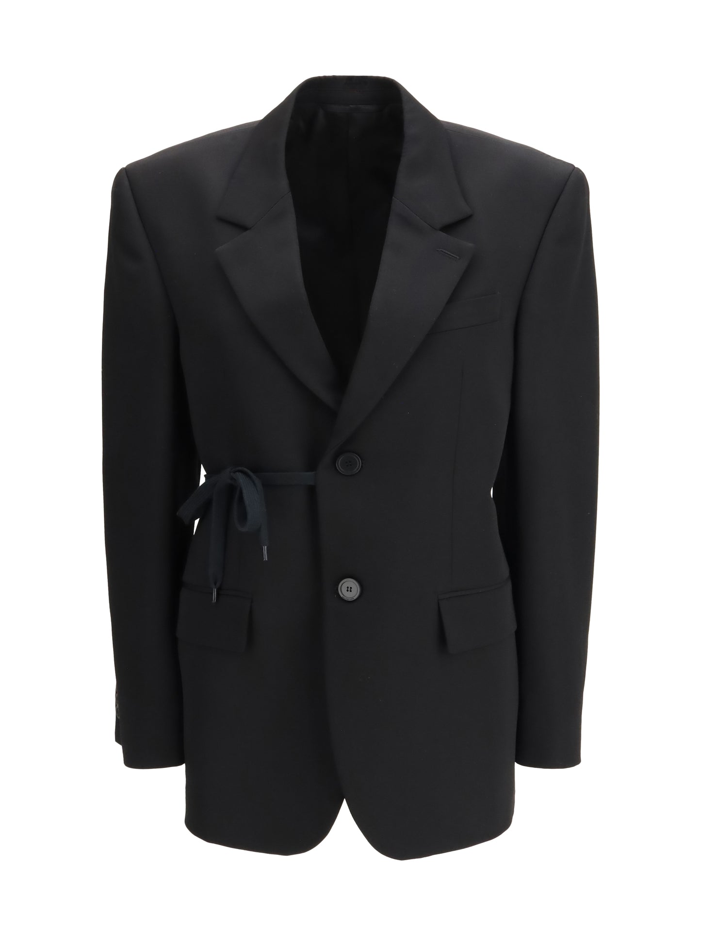 BALENCIAGA Barathea wool tailored Jacket