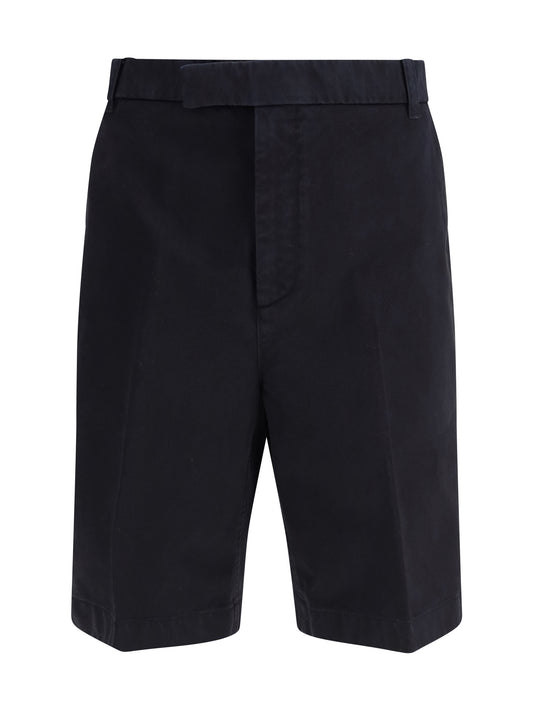 THOM BROWNE Typewriter Cloth Utility Chino Shorts