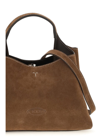 Tod'S Suede Handbag - 246f