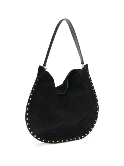 Isabel Marant Oskan Soft Shoulder Bag - Black