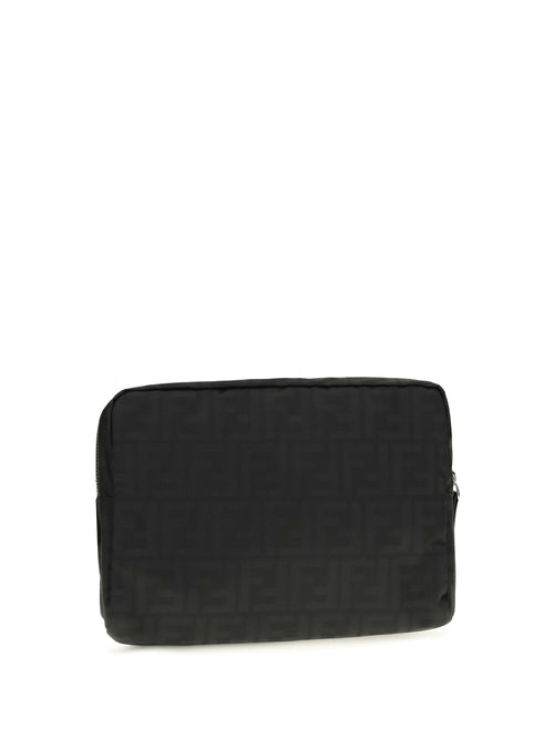 Fendi Medium Superlight FF Zucca fabric Beauty Case - Black