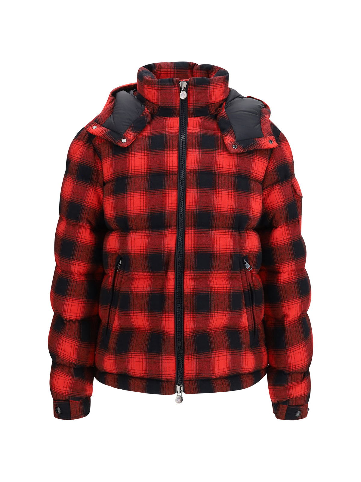 Moncler Airor Down Jacket with Hood - Grey