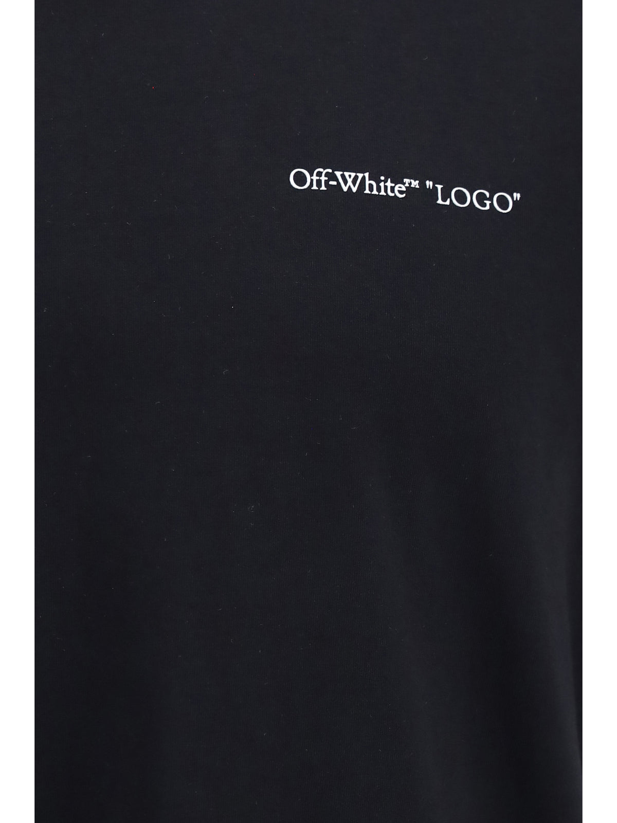 Off-White Logo Quote T-shirt - Black