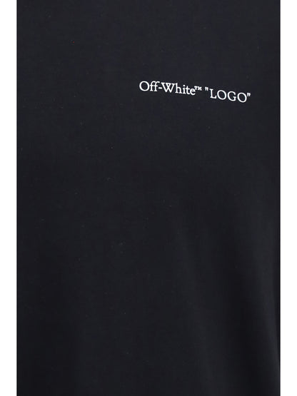 Off-White Logo Quote T-shirt - Black