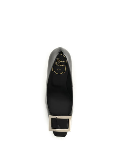 Roger Vivier Patent leather Trompette Pumps - Black