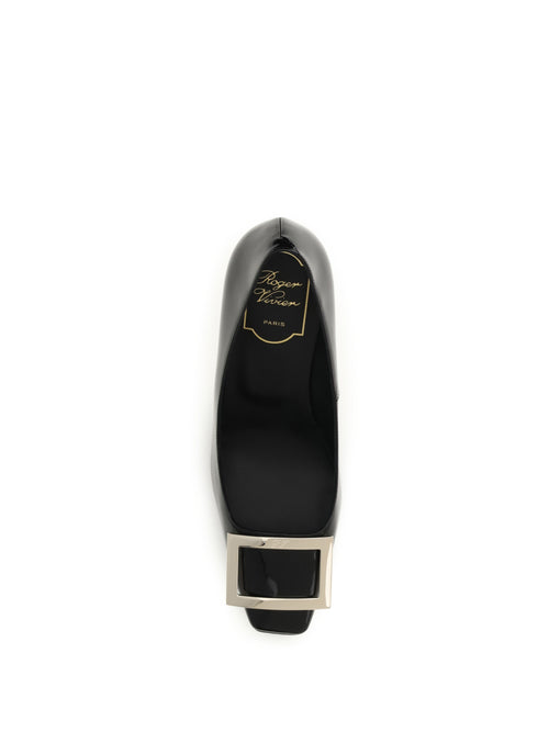 Roger Vivier Patent leather Trompette Pumps - Black