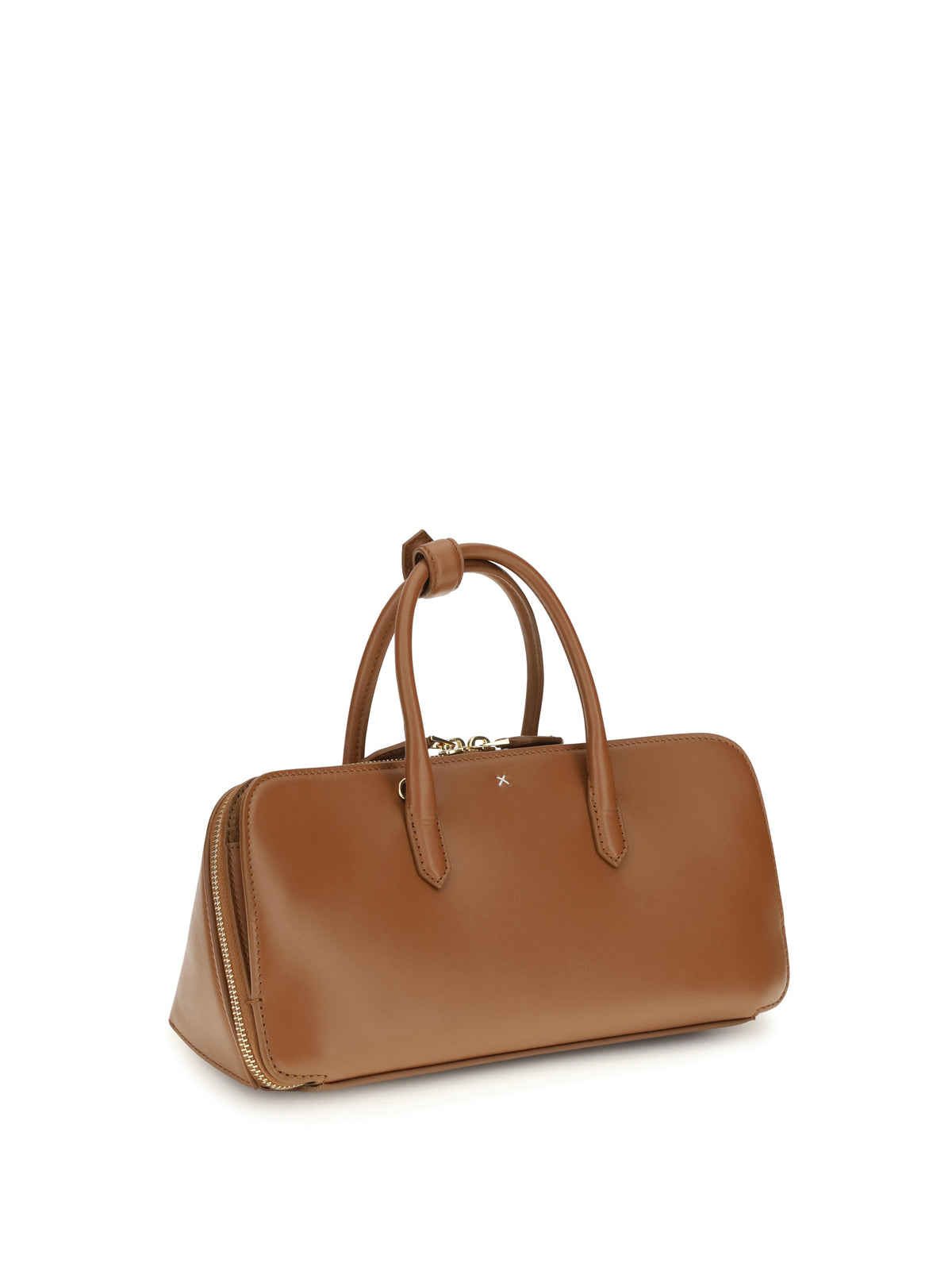 Alaïa Small Delta nubuck Handbag - Ambre