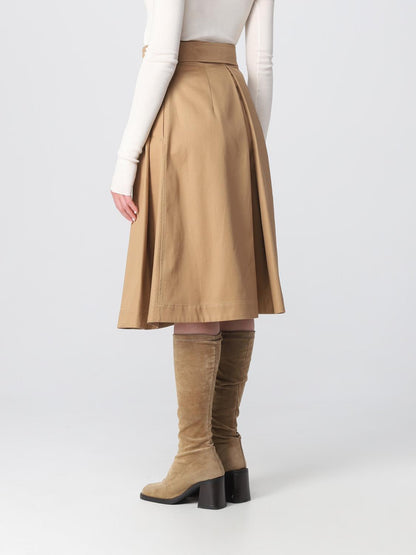 Burberry Skirt Woman Beige