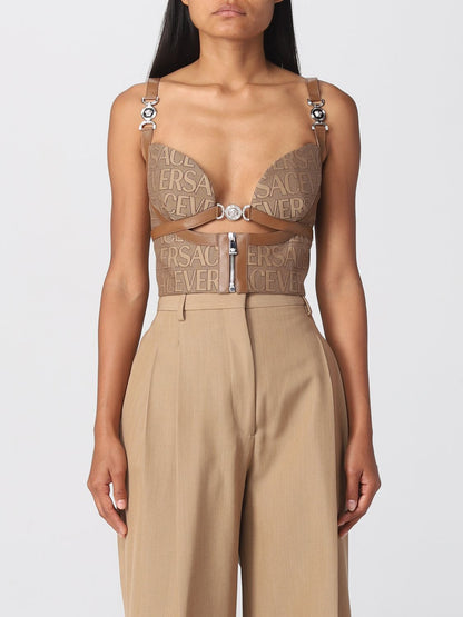 Versace Sweater Woman Brown