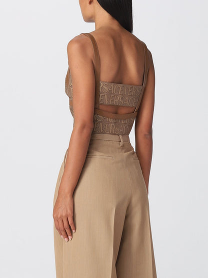 Versace Sweater Woman Brown