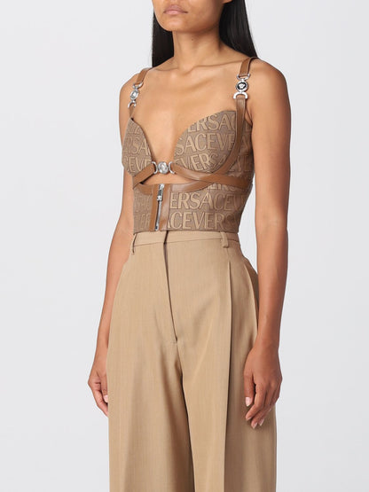 Versace Sweater Woman Brown