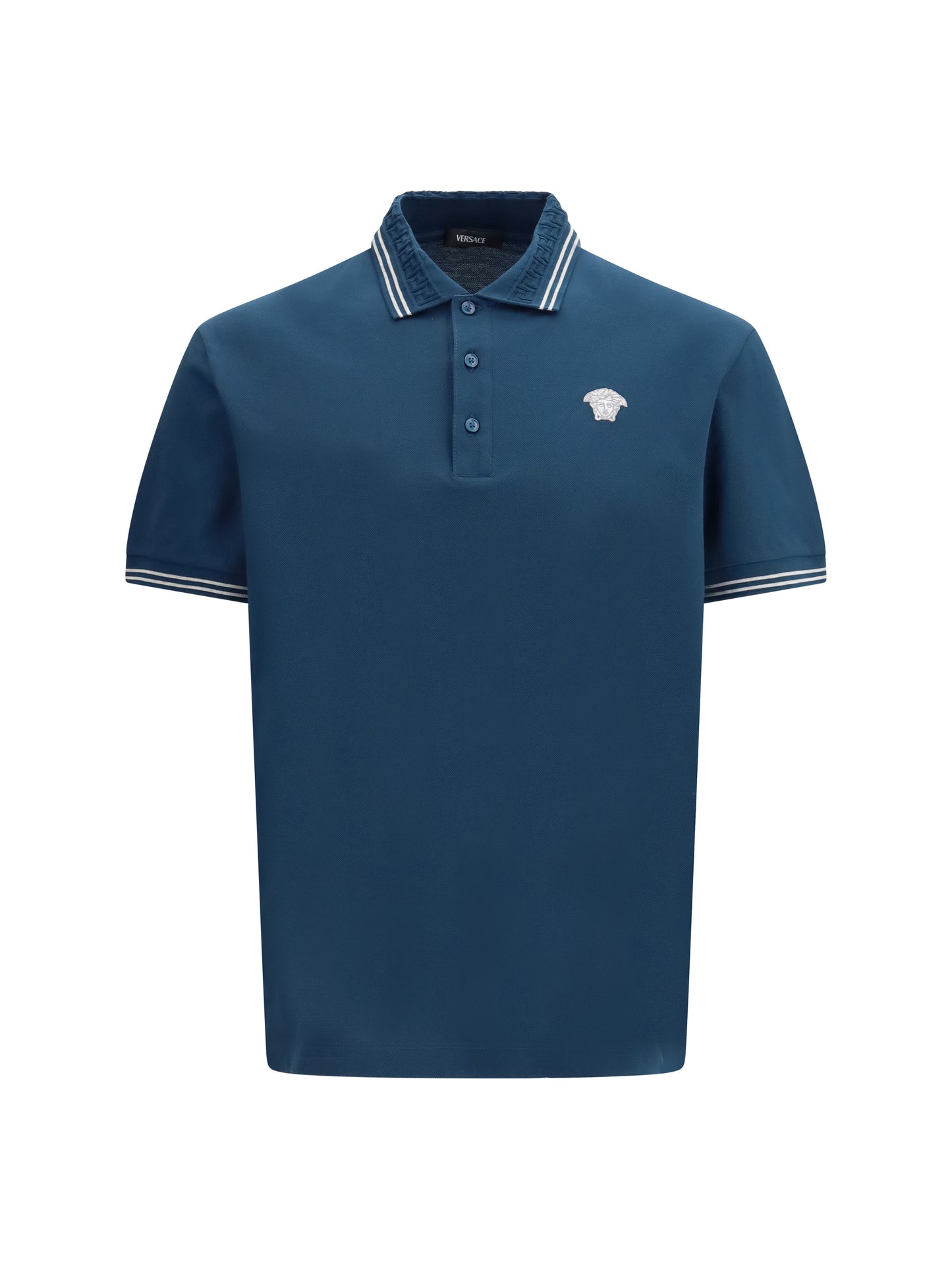 VERSACE Cotton Polo Shirt