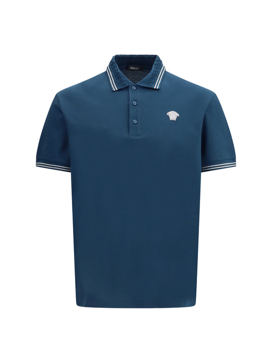 VERSACE Cotton Polo Shirt